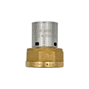 Racord alama Tiemme 25 x 1I, pentru teava multistrat
