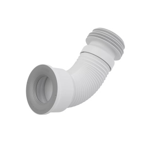 Racord wc flexibil-extensibil, lungime 280-550 mm, AlcaPlast