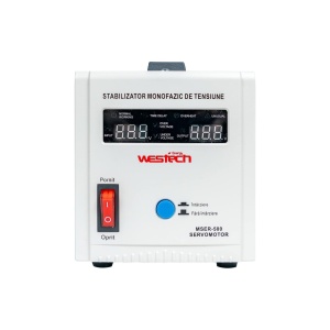 RESIGILAT: Stabilizator cu servomotor WESTECH MSER 500 VA-V2