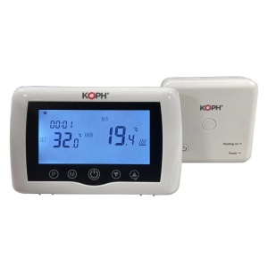 Termostat inteligent KOPH CT99 fara fir, cu WiFi, control prin Internet, pentru centrale termice, APP TuyaSmart