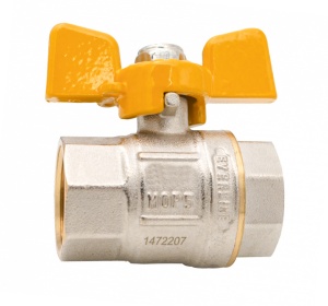 Robinet gaz tip fluture 1", FI, Everline - Img 2