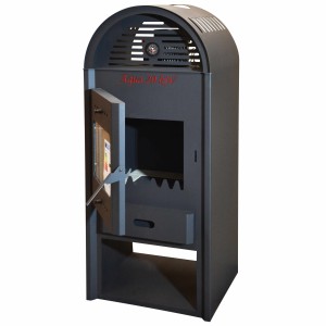Termosemineu pe lemne, brichete Aqua Plus, 20 kW, 1250 x 540 x 530 mm