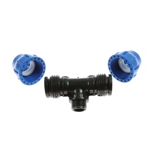 Teu compresiune PEHD, Ø 63 - 2 E - 63 mm, PN16 - Img 3