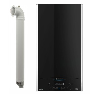 Centrala termica pe gaz/GPL in condensare Ariston Alteas One Net 30 kW, incalzire si ACM, Kit evacuare inclus - Img 1