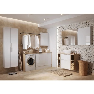 Dulap baie City, S584-025-DSM, stejar - Img 2