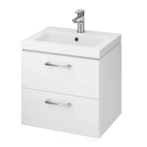 Dulap cu lavoar Lara Como, cu sertare, 60, S801-147-DSM, alb