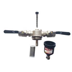 Filtru magnetic pentru instalatia de incalzire CLEANEX MAG HF MAX - 1 1/4" (35MM)