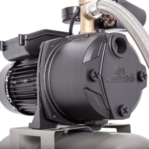 Hidrofor cu pompa autoamorsanta Wasserkonig, fonta, putere 1150 W, debit 4320 l/h, inaltime refulare 55 m, vas de expansiune 24 litri, WSK4355-25 - Img 2