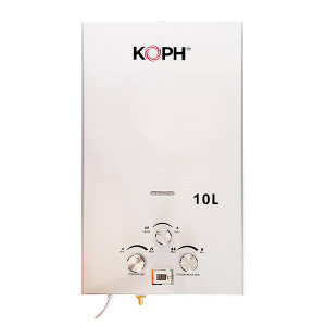 Instant GPL KOPH TF10 cu tiraj fortat pentru apa calda menajera, 20 kW, debit 10 l/min, kit de evacuare inclus