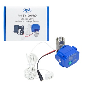 Kit anti inundatie PNI SV100 PRO senzor si electrovalva DN20 3/4, 1 MPa, IP65