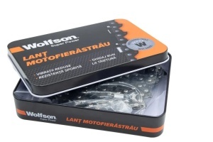 Lant Wolfson pentru motofierastrau, pas 3/8, 35cm, 26 dinti, 52 zale, compatibil cu lama WFS0045 - Img 4