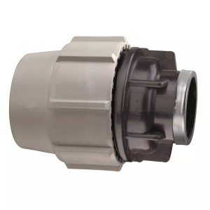 Mufa PEHD, Ø63 mm x 2 I, PN16, Plasson
