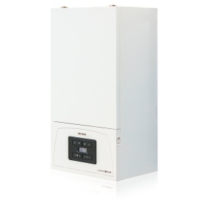 Pachet centrala termica pe gaz in condensare Motan Condens KPlus C38GC20V1, 20 kW, incalzire si ACM + Termostat wireless SENNA 270 RF - Img 3