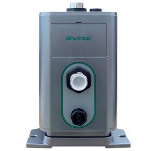 Pachet pompa de ridicare a presiunii SHINHOO PFM03-30EC Pro, debit maxim 5.5 m³/h, inaltime maxima 45 m, IP44, 600 W, 5000 rpm, Filtru decantor bumbac - Img 3