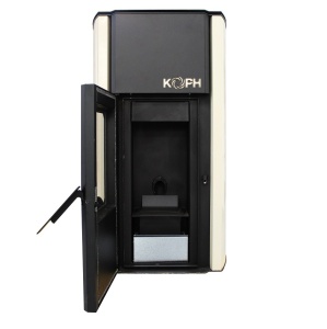 Pachet termosemineu cu peleti KOPH PM 30 kW, 200 mp, buncar peleti 30 kg, diametru cos fum ⌀80 mm, pompa recirculare si vas expansiune incorporate, Calorifere, Boiler Termoelectric Tesy 100 litri, Termostat inteligent Wi-Fi KOPH - Img 3