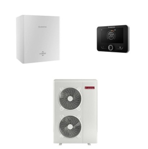 Pompa de caldura Ariston Nimbus M Hybrid 120NET R32, 14.3 kW, Wi-Fi, Alimentare Monofazica, Monobloc, Inverter