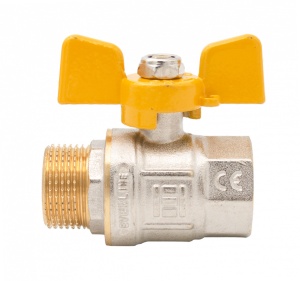 Robinet gaz tip fluture 1", MF, Everline