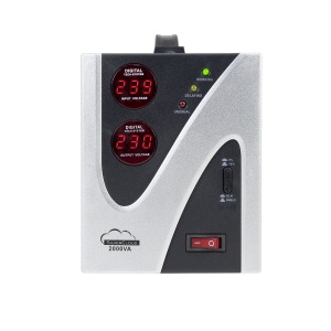 Stabilizator de tensiune SilverCloud 2000VA 1200W 9.1 A iesire 230V ± 10% - Img 6