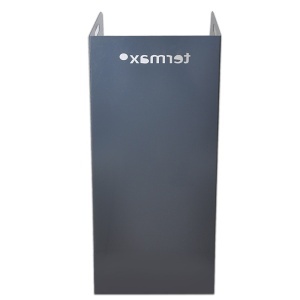 Suport lemne foc metalic Termax XL cu design vertical si robust, 100 x 40 x 36 cm - Img 3