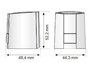 Termomotor HERZ M28 x 1.5, 24 V, 50 Hz pentru control on-off Standard