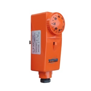 Termostat de contact Titan, 230 V, portocaliu - Img 2