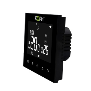 Termostat inteligent KOPH i210 incastrabil pentru incalzirea in pardoseala, WiFi, Control prin internet, Tuya Smart/Smart Life, 86 x 86 x 26 mm