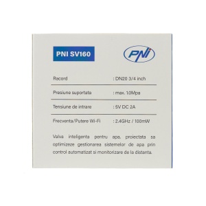 Valva inteligenta pentru apa PNI SV160 cu Wi-Fi, DN20, 3/4'', control din aplicatia Tuya Smart, compatibila cu Amazon Alexa si Google Home - Img 7