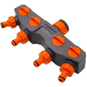 Adaptor 4 cai, cu robineti, ECO, GT-TY303