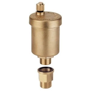 Aerisitor solar HERZ 1/2" automat cu clapeta de sens