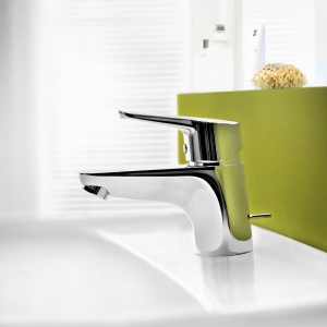 Baterie baie pentru lavoar Kludi D-Vise, cu ventil, monocomanda, finisaj cromat - Img 3