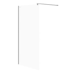 Cabina de dus, tip walk-in, crom, 90x200, Mille - Img 1