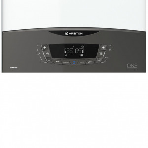 Centrala termica pe gaz in condensare, Ariston Clas One 35, murala, afisaj LCD, IPX5D, protectie inghet, schimbator caldura inox + Termostat SIEMENS wireless neprogramabil, kit evacuare inclus