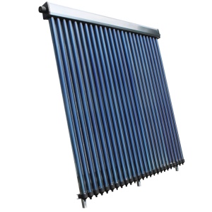 Colector solar cu 30 tuburi vidate echipate cu heat-pipe, Panosol