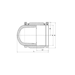 Dop electrofuziune, Ø75 mm, PN16