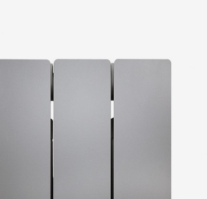 Element FONDITAL Blitz Super B4 din aluminiu 600 mm, putere termica W/elem. (ΔT 50) - 143.5 W, Silver - Img 3