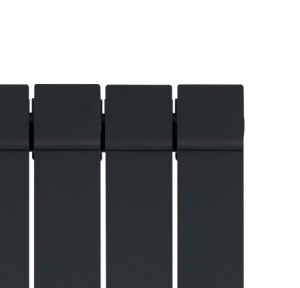 Element FONDITAL Garda S/90 din aluminiu 1800 mm, Slate-Grey - Img 3