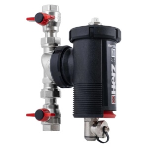 Filtru antimagnetita retur centrala termica 3/4'' HERZMAG 1130102 HERZ, cu aerisitor manual