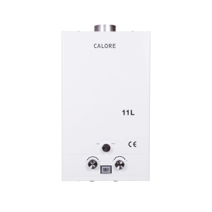 Instant GPL CALORE TF11 cu tiraj fortat pentru apa calda menajera, 20 kW, debit 10 l/min, kit de evacuare inclus