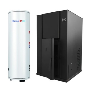 Pachet centrala peleti KOPH PM 35 KW, 230 mp, buncar peleti 80 kg, diametru cos fum ⌀100 mm, pompa recirculare , vas expansiune incorporate si boiler stativ cu serpentina marita 2 in 1 ACM & Buffer, Dotels