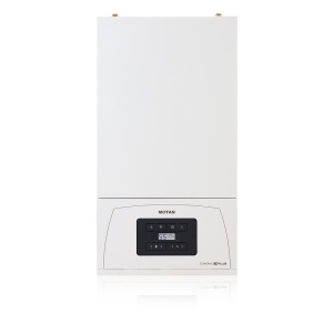 Pachet centrala termica pe gaz in condensare Motan Condens KPlus C38GC20V1, 20 kW, incalzire si ACM, Termostat wireless, Robineti si Filtru antimagnetita - Img 3