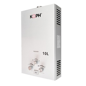 Instant GPL KOPH TF10 cu tiraj fortat pentru apa calda menajera, 20 kW, debit 10 l/min, kit de evacuare inclus