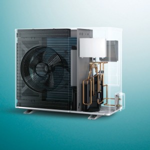 Pachet pompa de caldura aer-apa Vaillant 7 kW, Unitate exterioara pompa de caldura aer-apa, Vaillant, aroTHERM VWL 75/5 AS + Unitate interna - Vaillant VWL 77/5 IS - Img 3
