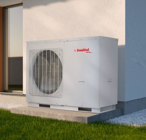 Pompa de caldura aer-apa monobloc 14 kW, Fondital Procida AWM T14, 380V, Inverter, R32, Panou de control inclus - Img 2