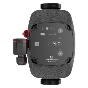 Pompa de recirculare apa calda Grundfos Alpha2 GO 25-75, 180 mm, 75 W, H max. 7.5 m, Q max. 4.5 mc/h, 220 V - Img 2