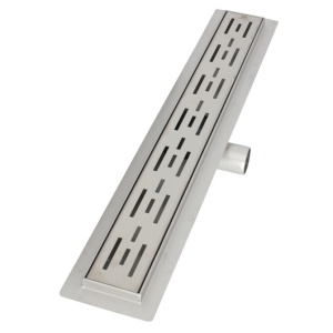 Rigola din otel inoxidabil Clasic VEN-S607A, 600 x 70 mm, membrana hidroizolanta, evacuare orizontala: Ø 40mm, Everpro