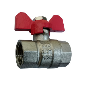 Robinet drept KOPH, nr.2 FI-FI Ø1/2", maner fluture