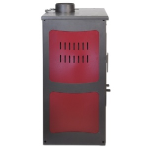 Soba pe lemn Termax Haiduc, 7.02 kW, randament 85.74%, 45 m², Bordo - Img 2