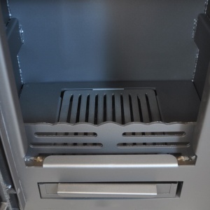 Soba pe lemn Termax Vesta cu picior, 9.47 kW, randament 84.32%, 60 m², Antracit - Img 6