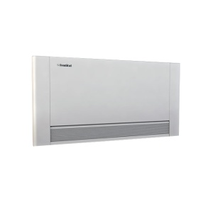 Ventiloconvector standard de pardoseala Fondital Aural One 60 SX, design modern si elegant, 1125 x 579 x 129 mm, motor cu tehnologie inverter, Alb