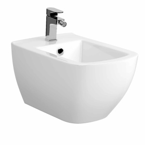 Bideu suspendat Virgo, K118-001, alb